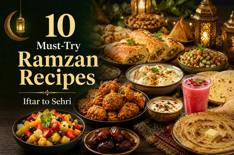 10 Must-Try Ramzan Recipes (Iftar to Sehri)