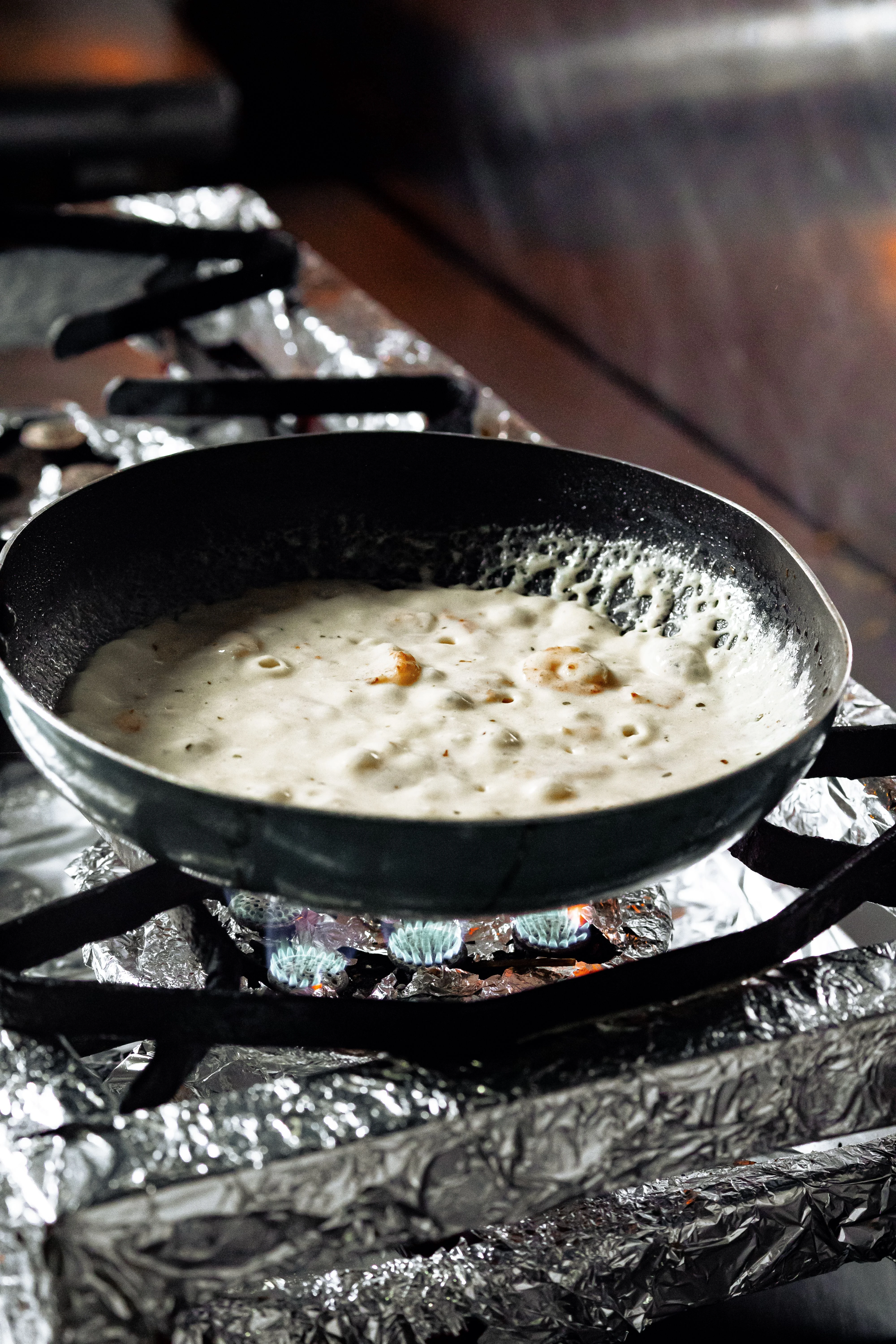 creamy food