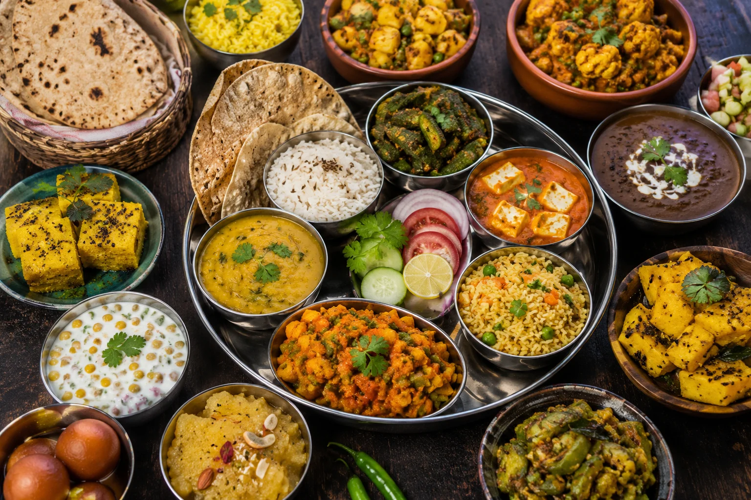 Vegetarian Food Plays a Bigger Role in India