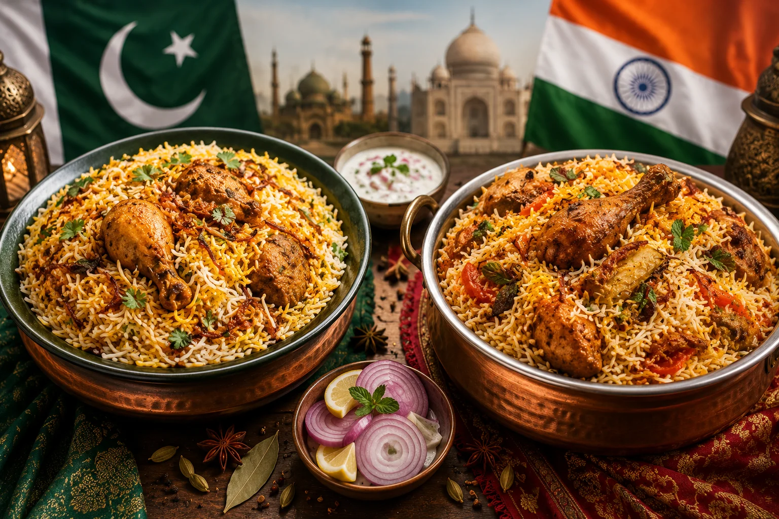 Biryani Is Loved in Both Countries