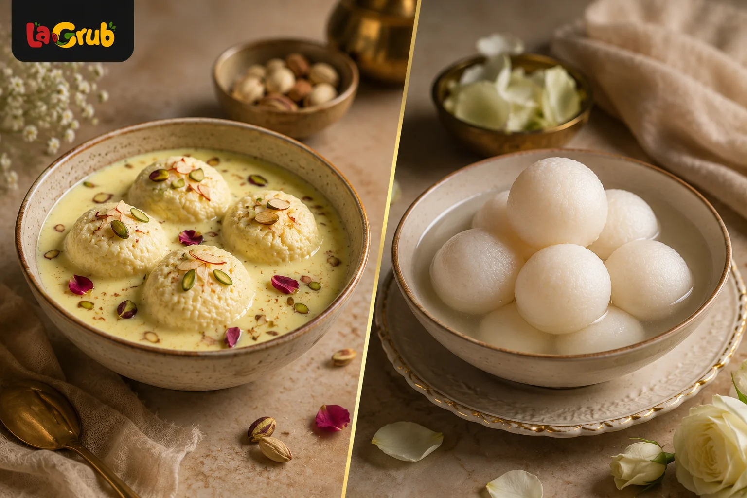 Ras Malai vs Rasgulla: What Is the Difference?