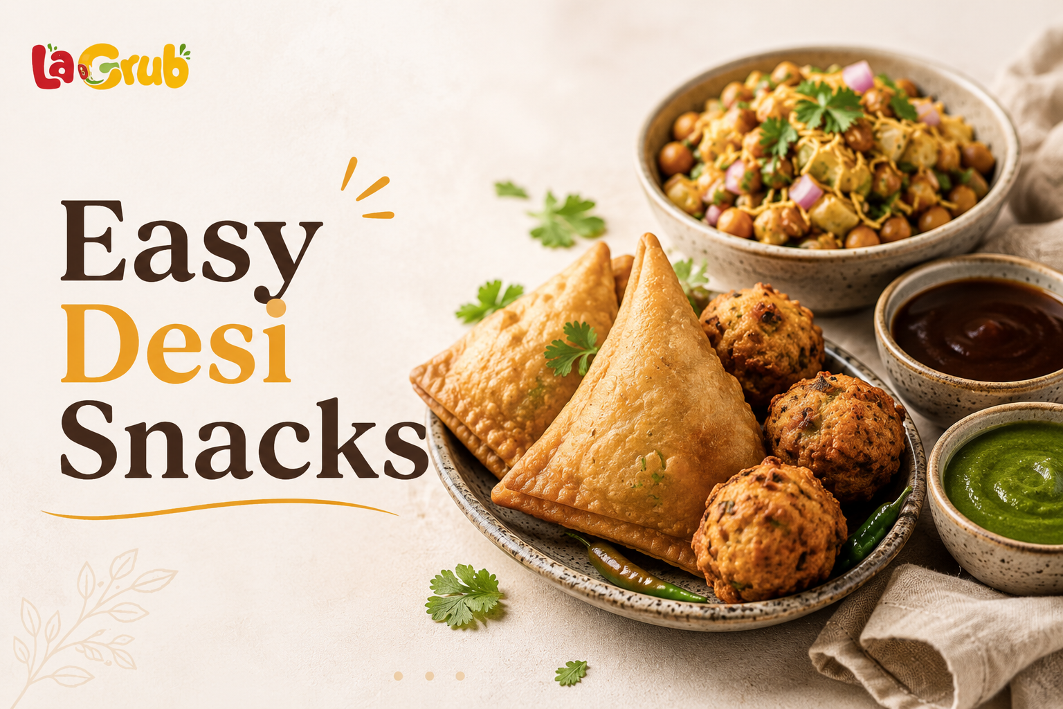 Easy Desi Snacks