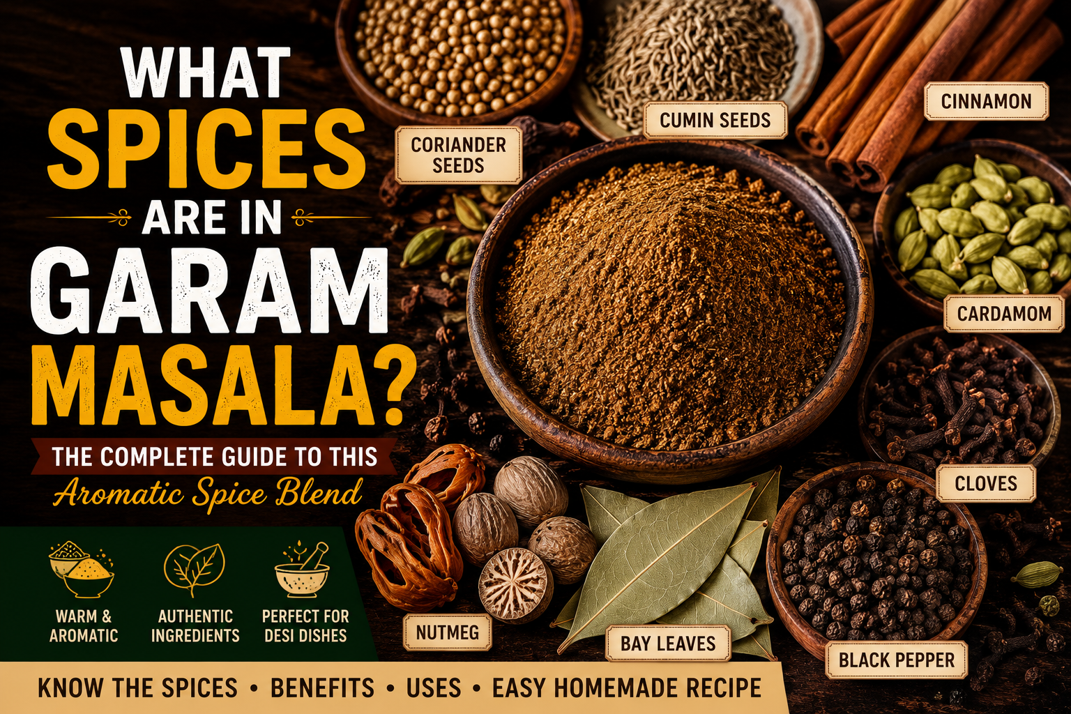 What Spices Are in Garam Masala?