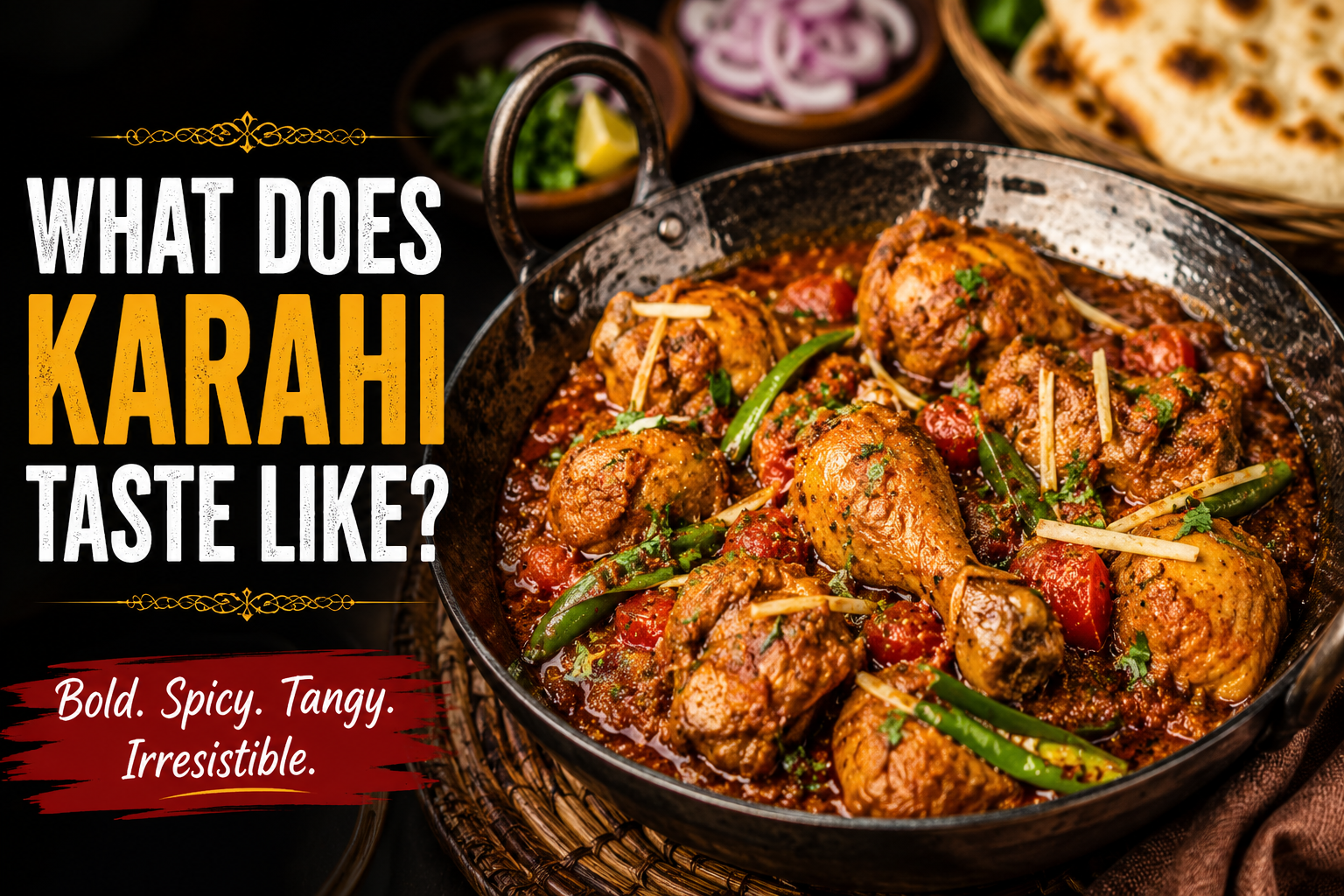 What does Karahi taste like