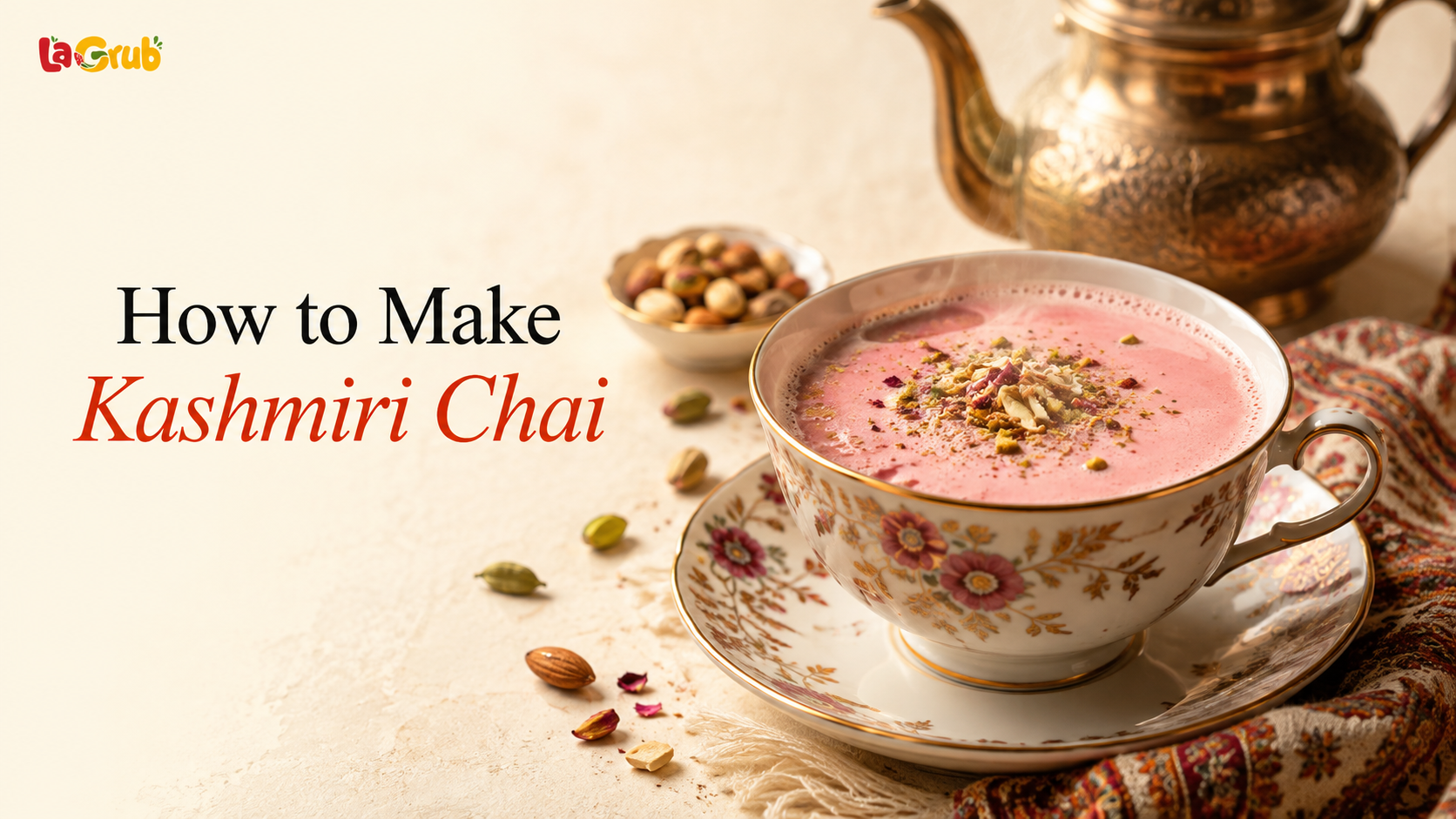 How to Make Kashmiri Chai: Pink Tea That Turns Rosy