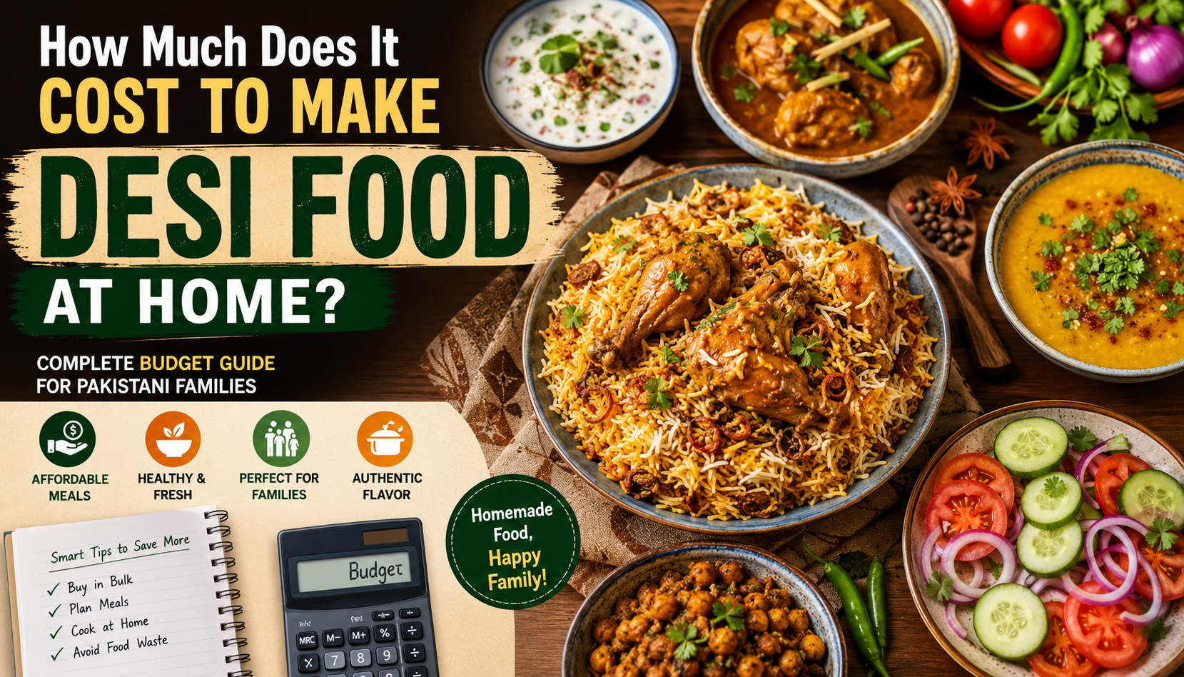 How Much Does It Cost to Make Desi Food at Home?