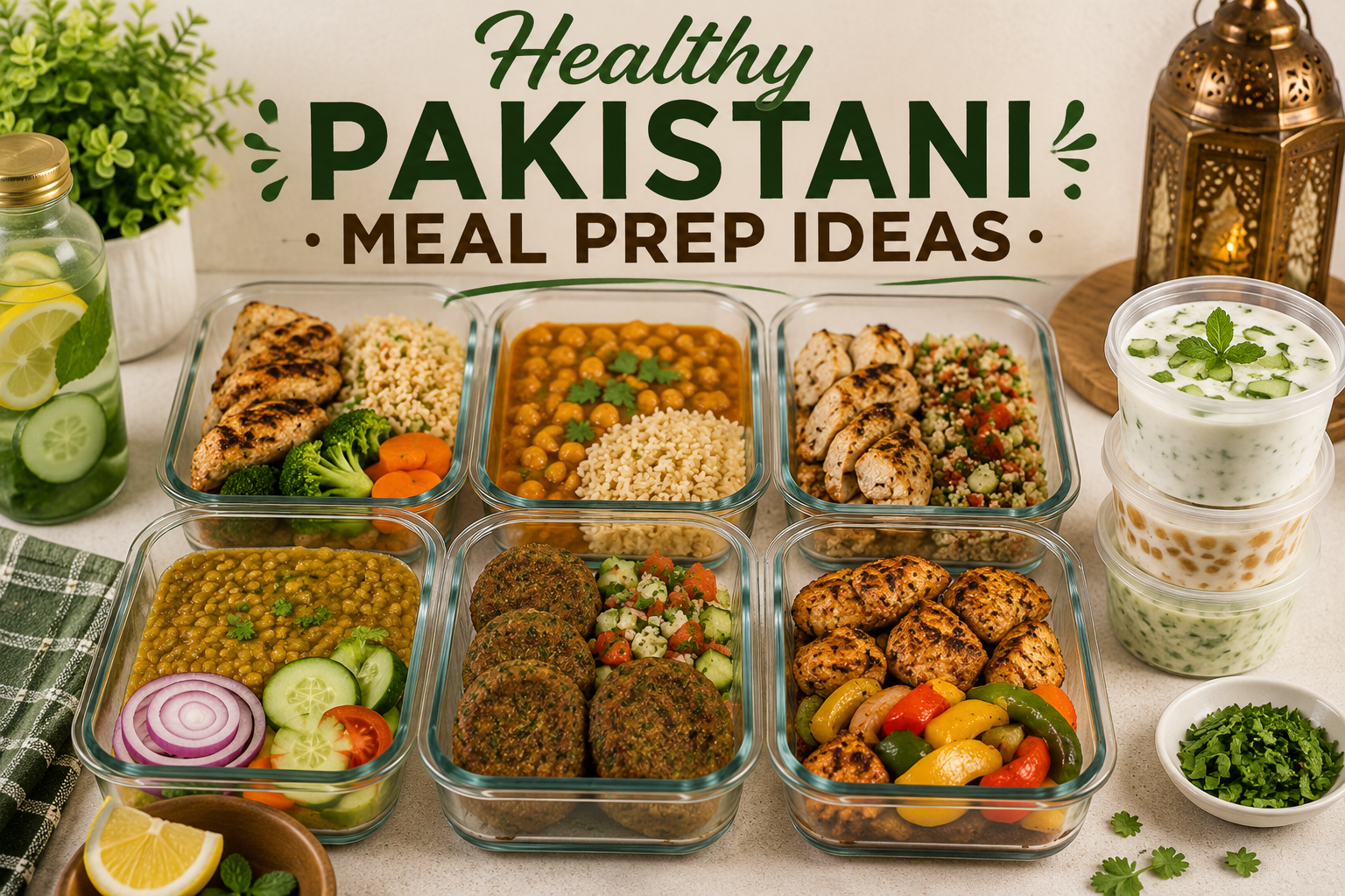 Healthy Pakistani Meal Prep Ideas