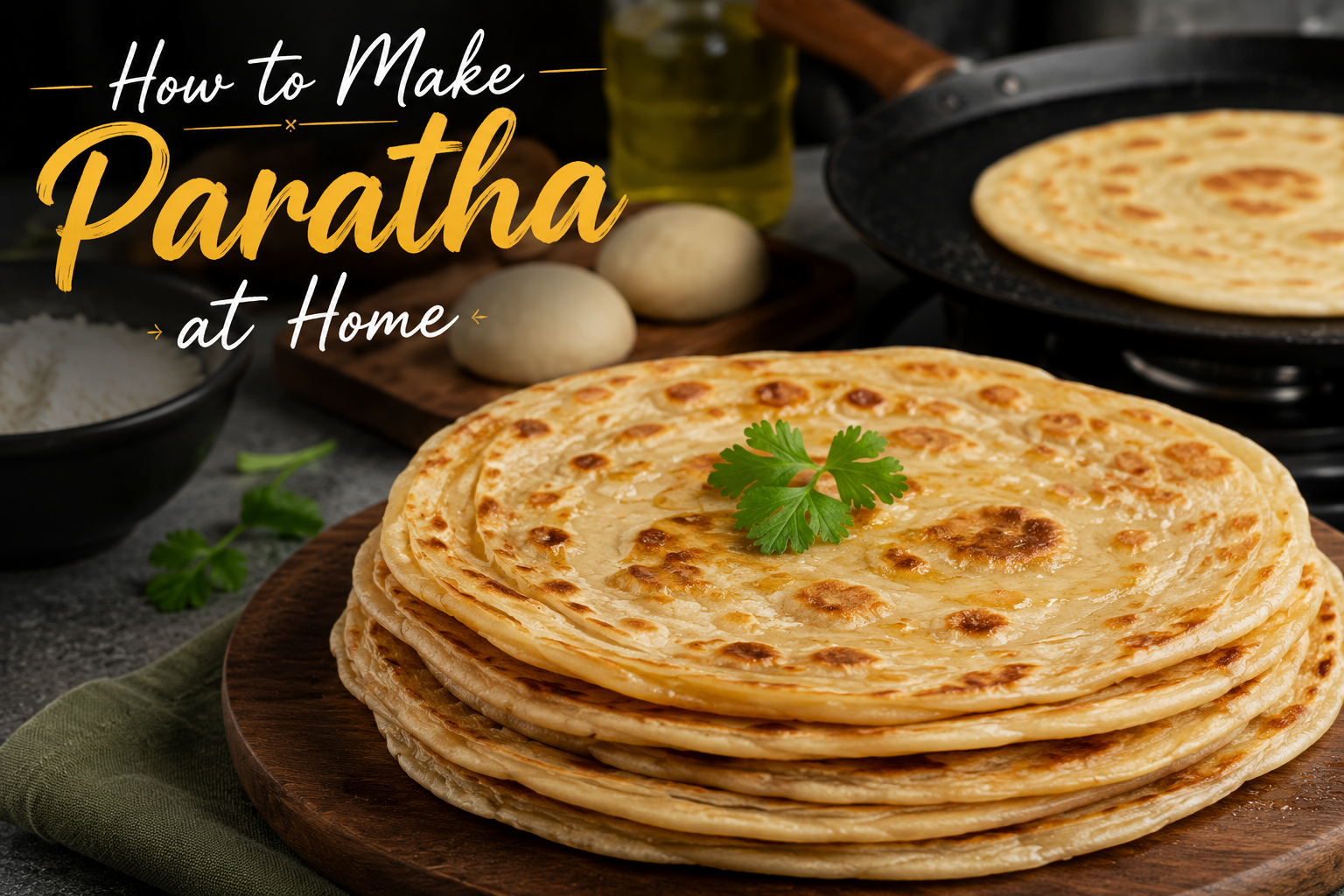 How to Make Paratha at Home