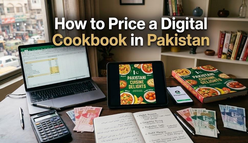 How to Price a Digital Cookbook in Pakistan