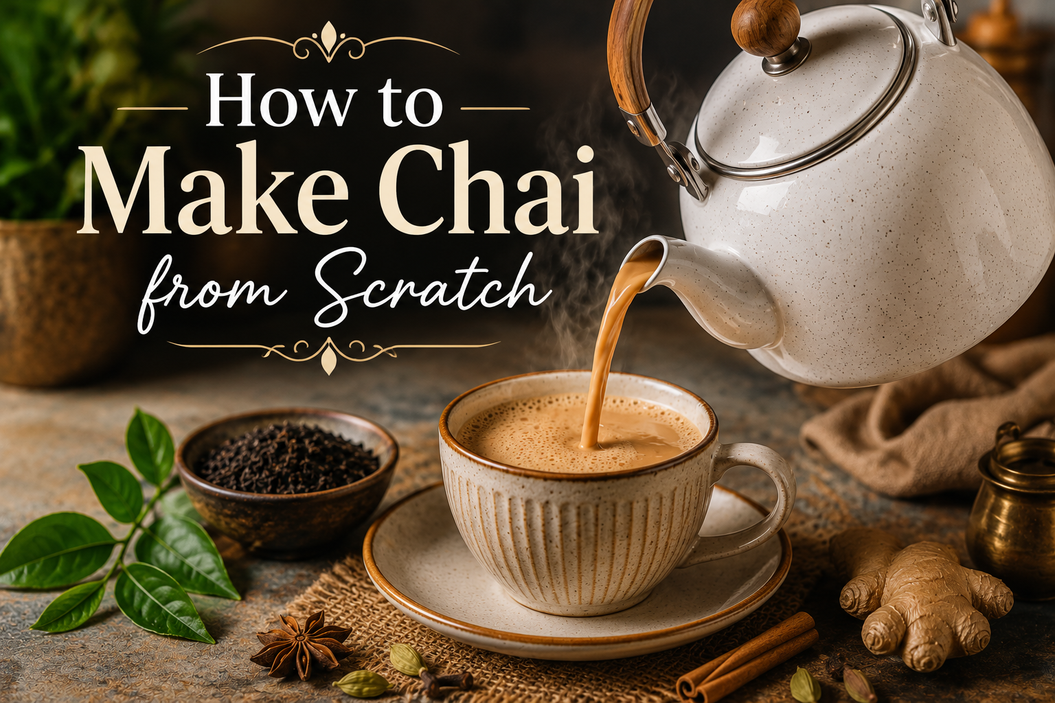 How to Make Chai from Scratch