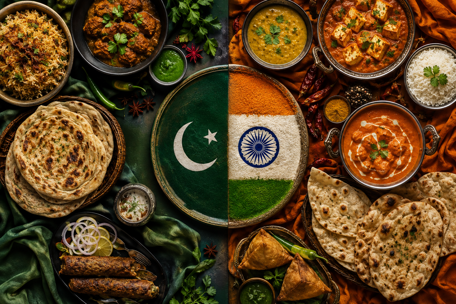 Pakistani vs Indian Food