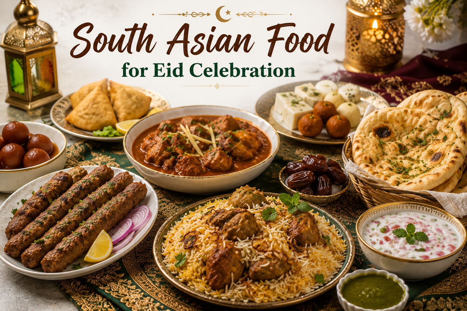 South Asian Food for Eid Celebration