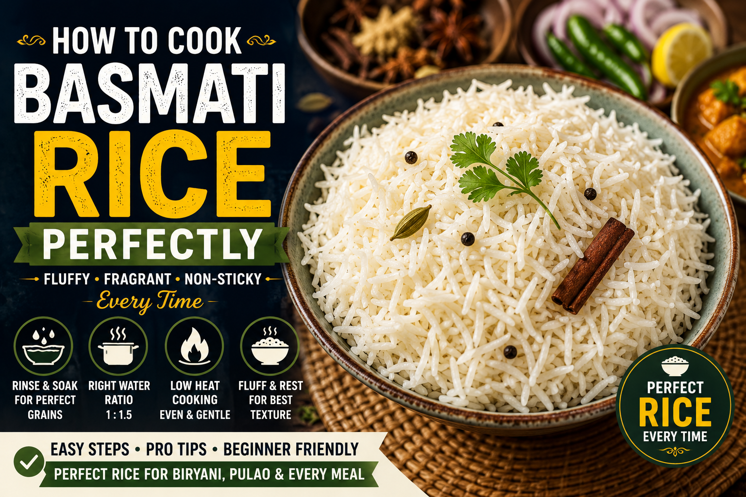 How to Cook Basmati Rice Perfectly
