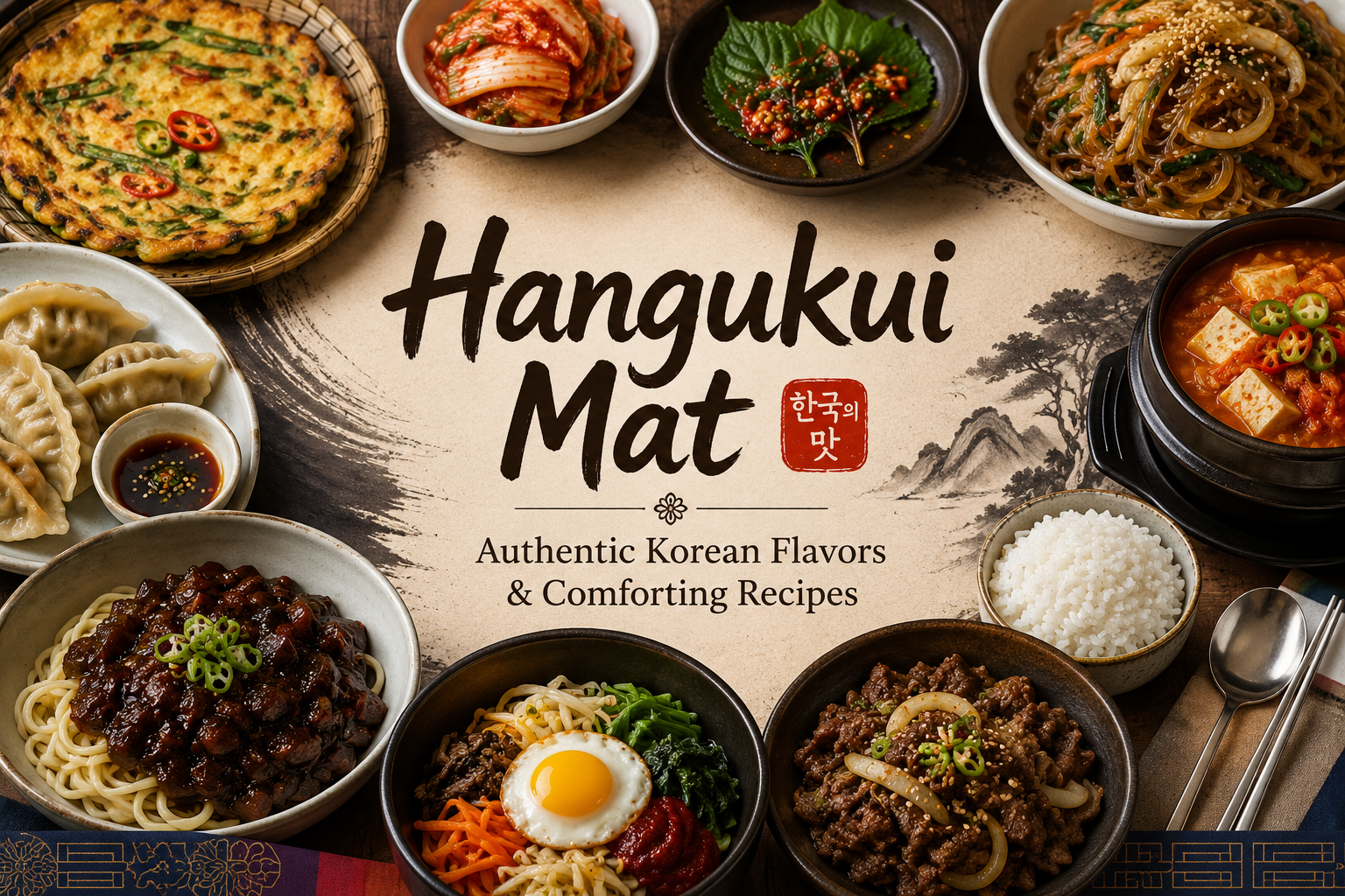 Hangukui Mat : Authentic Korean Recipes, Street Food & Traditional Flavors