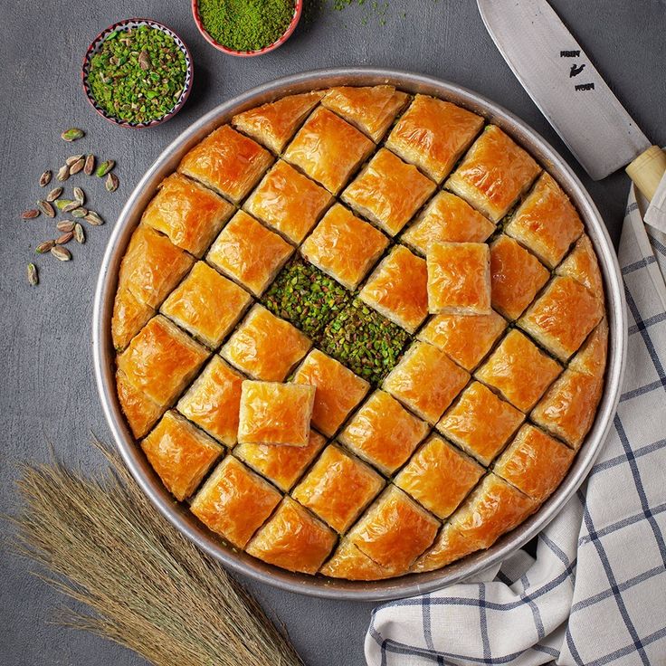 Gaziantep Baklava (Turkish Pistachio Baklava)