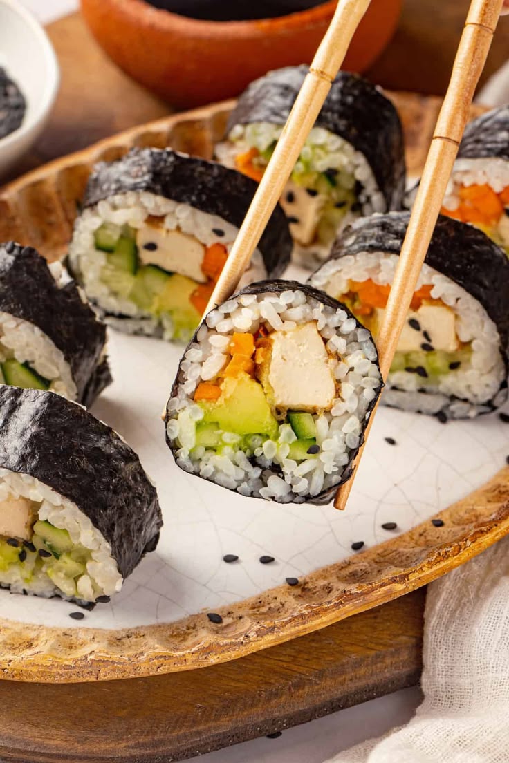 Vegetarian Sushi Rolls