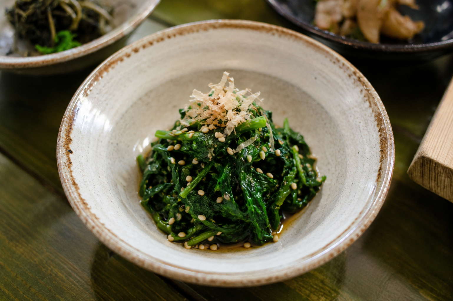 Spinach Ohitashi (Japanese Spinach Salad)