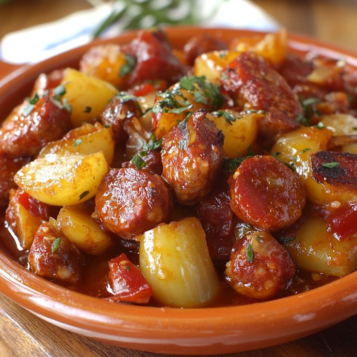 Chorizo a la Sidra (Chorizo in Cider)