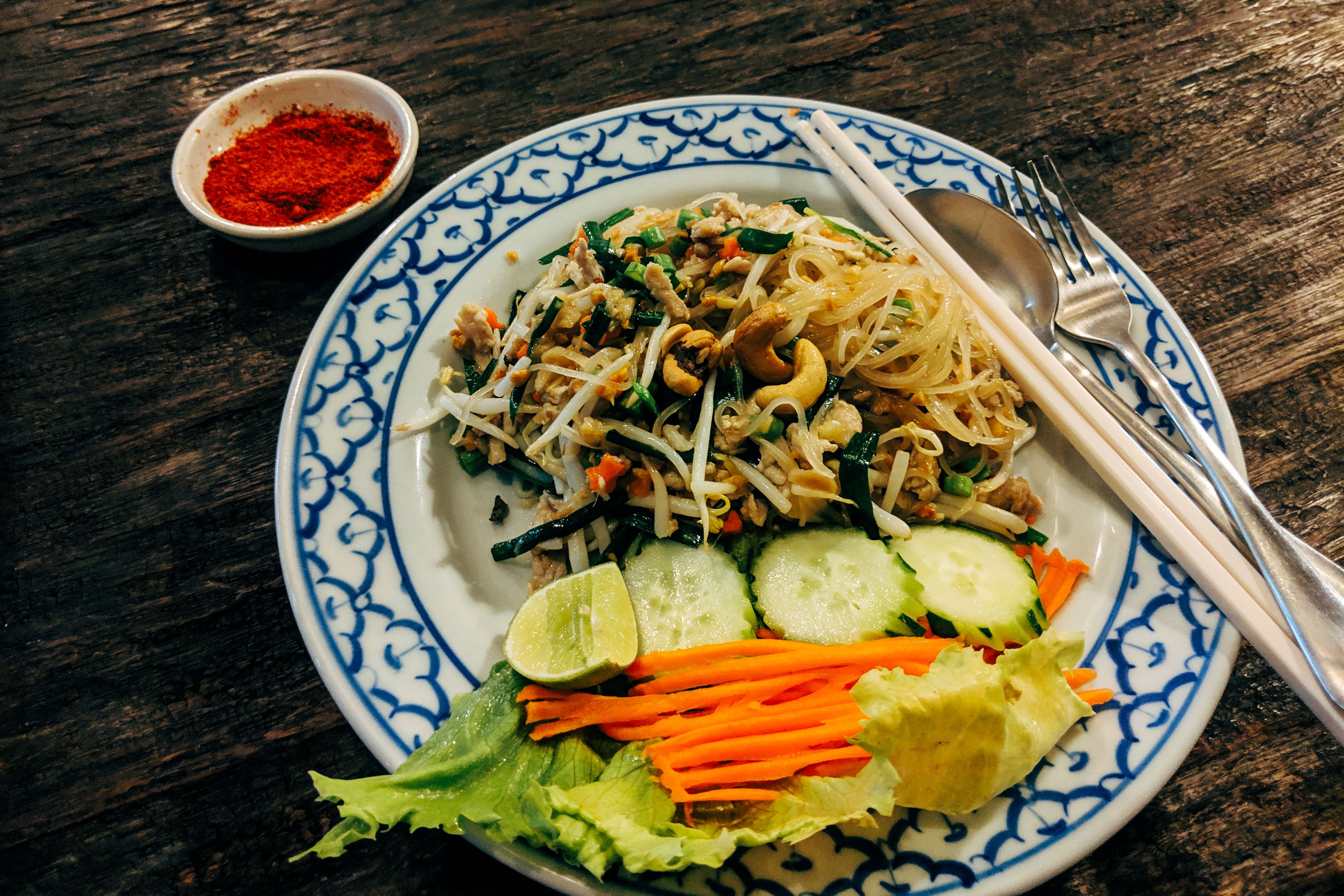 Thai Rice Noodle Salad with Chili-Lime Vinaigrette