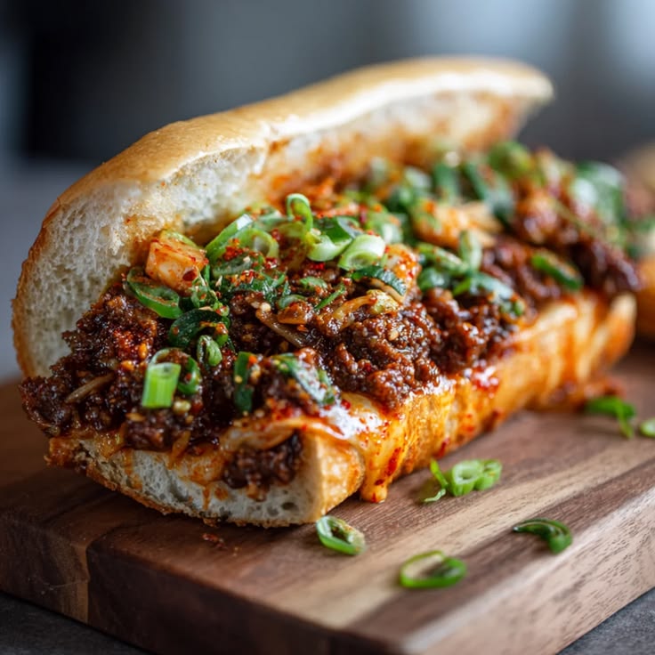 Kimchi Bulgogi Cheesesteak
