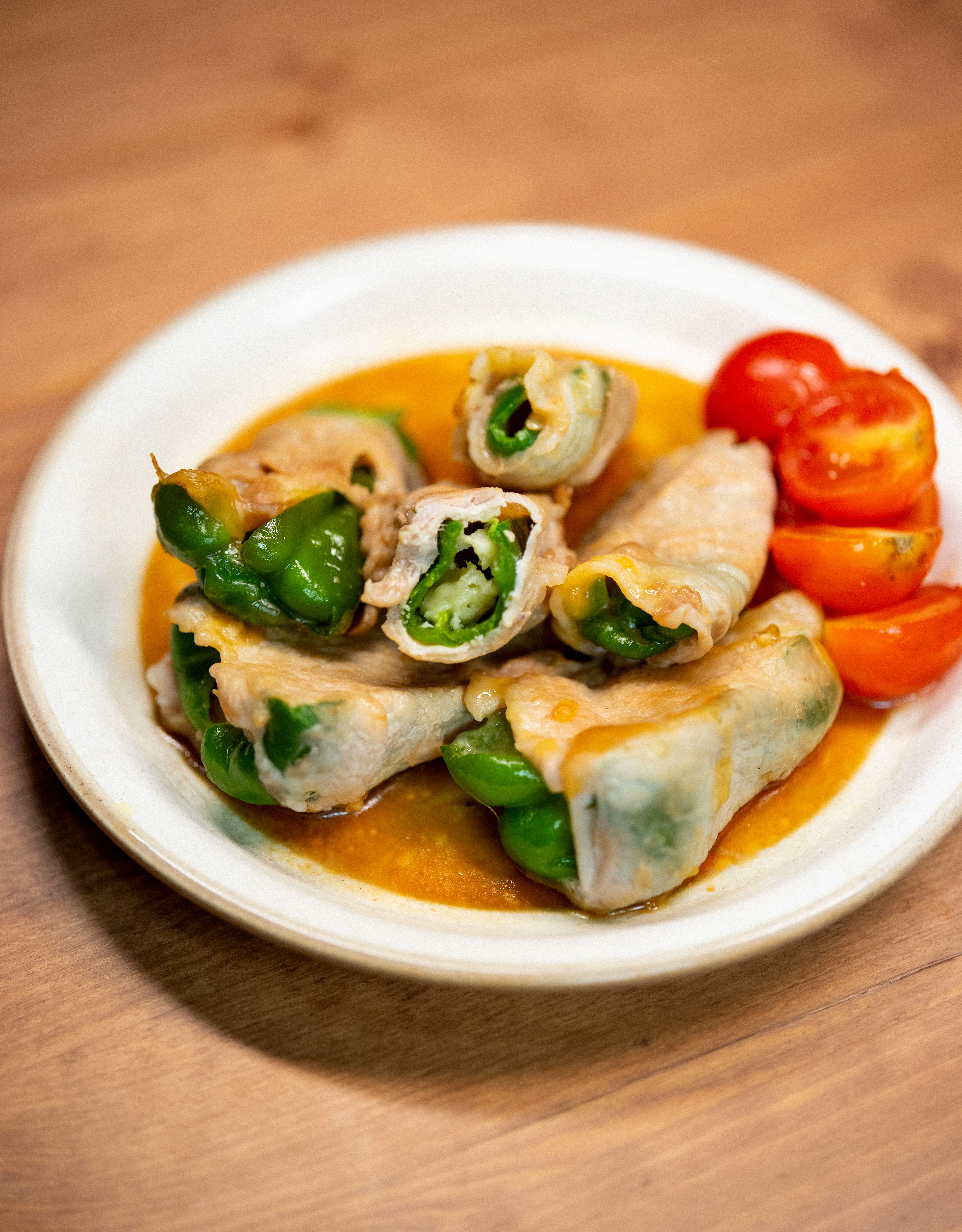 Chinese Stuffed Peppers