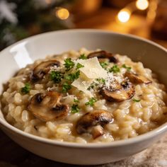 Mushroom Risotto