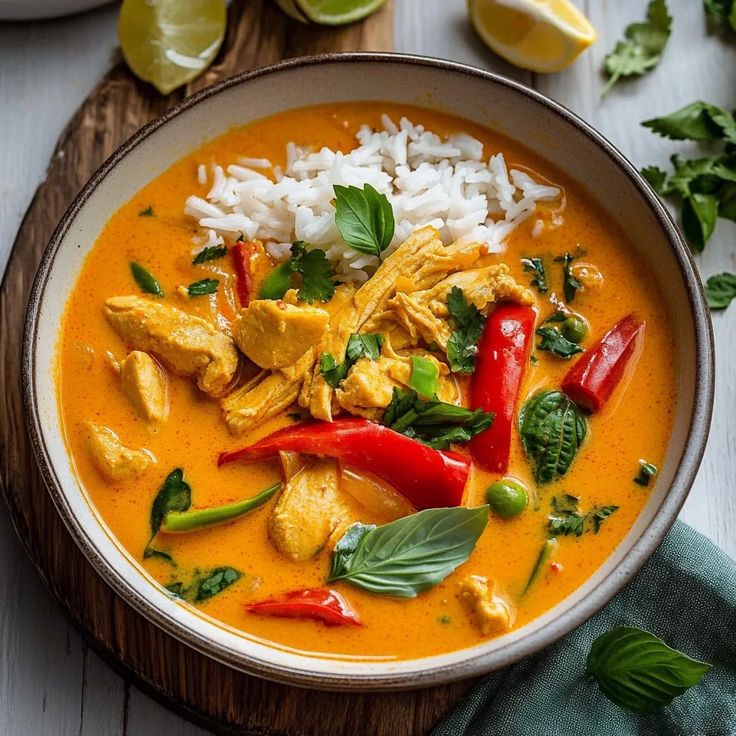Thai Red Curry with Chicken