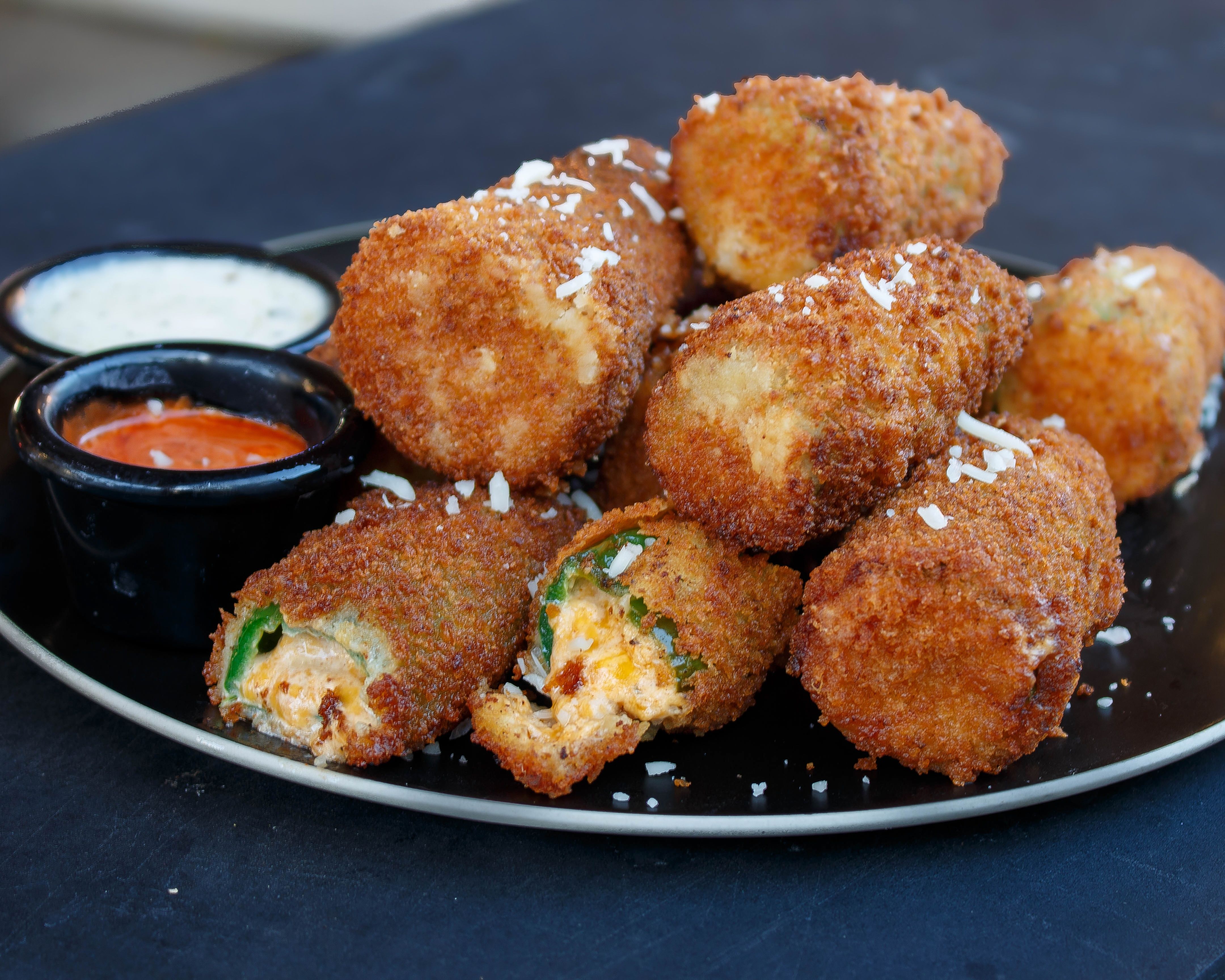 Jalapeno Bomb (Stuffed Fried Jalapeno)