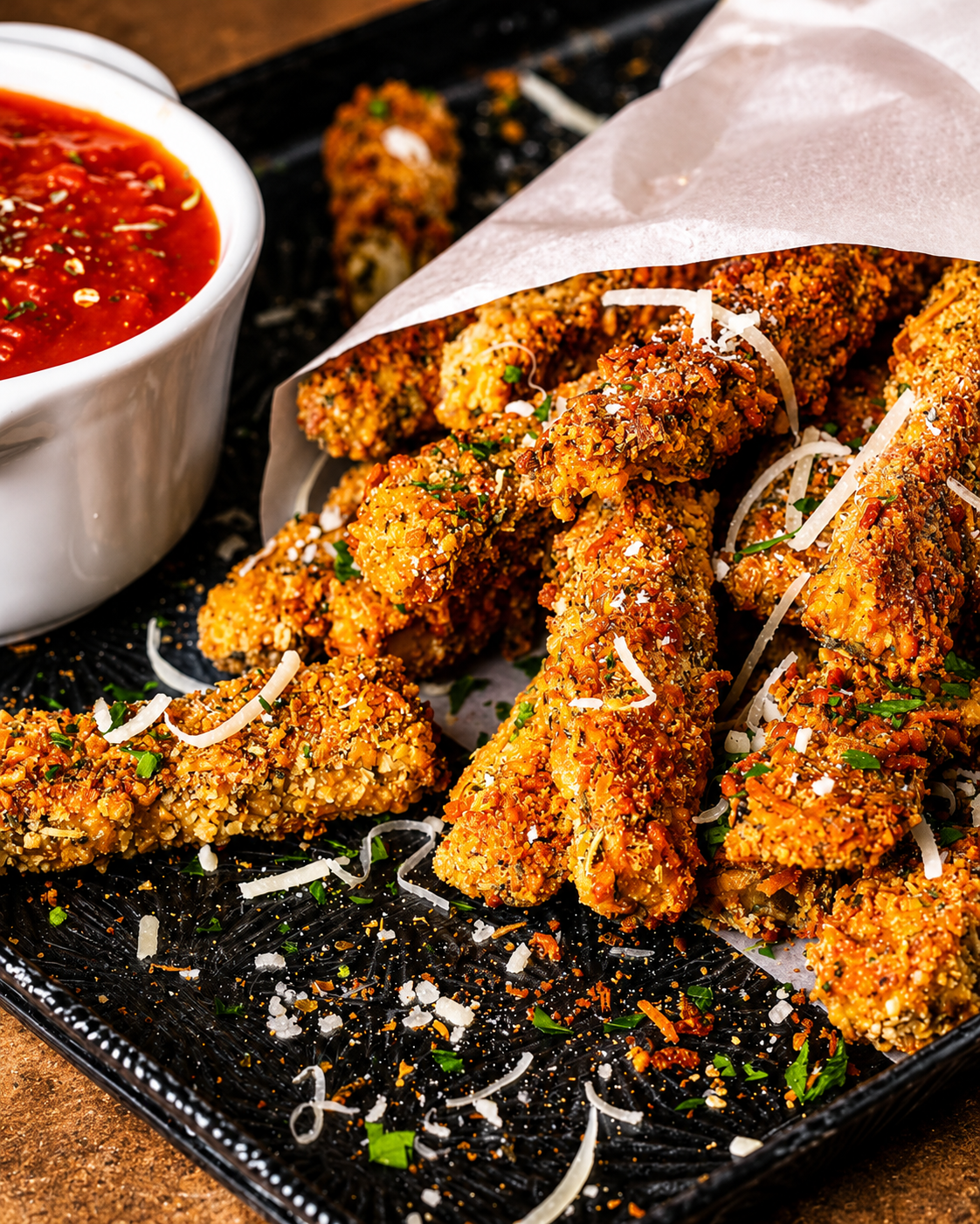 Crispy Fried Egg Plant