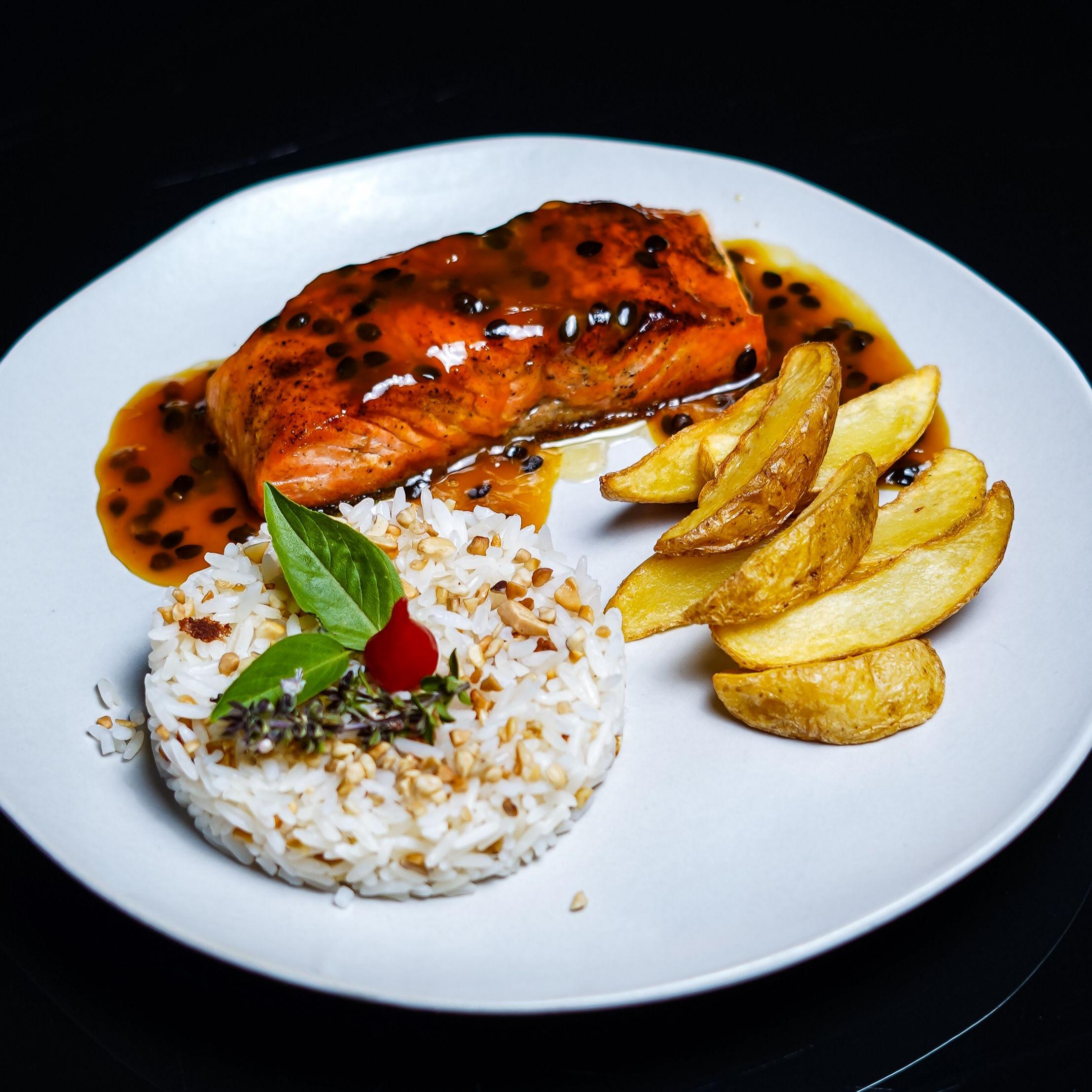 Honey Glazed Salmon