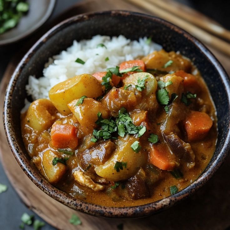 Japanese Curry Using Roux Cubes