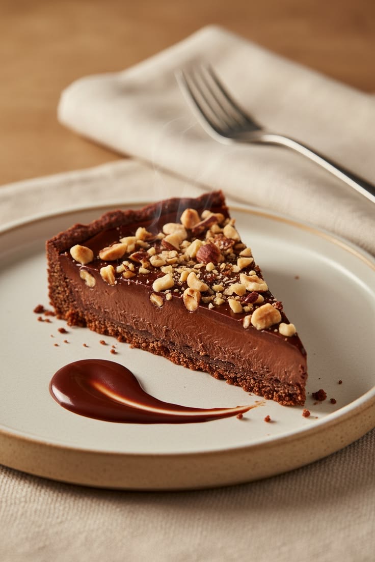 Chocolate Hazelnut Tart
