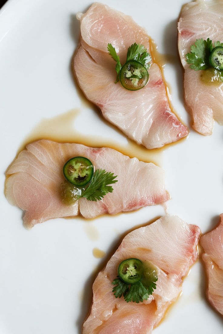 Cheongchi Hoe (Pickled Yellowtail Sashimi)