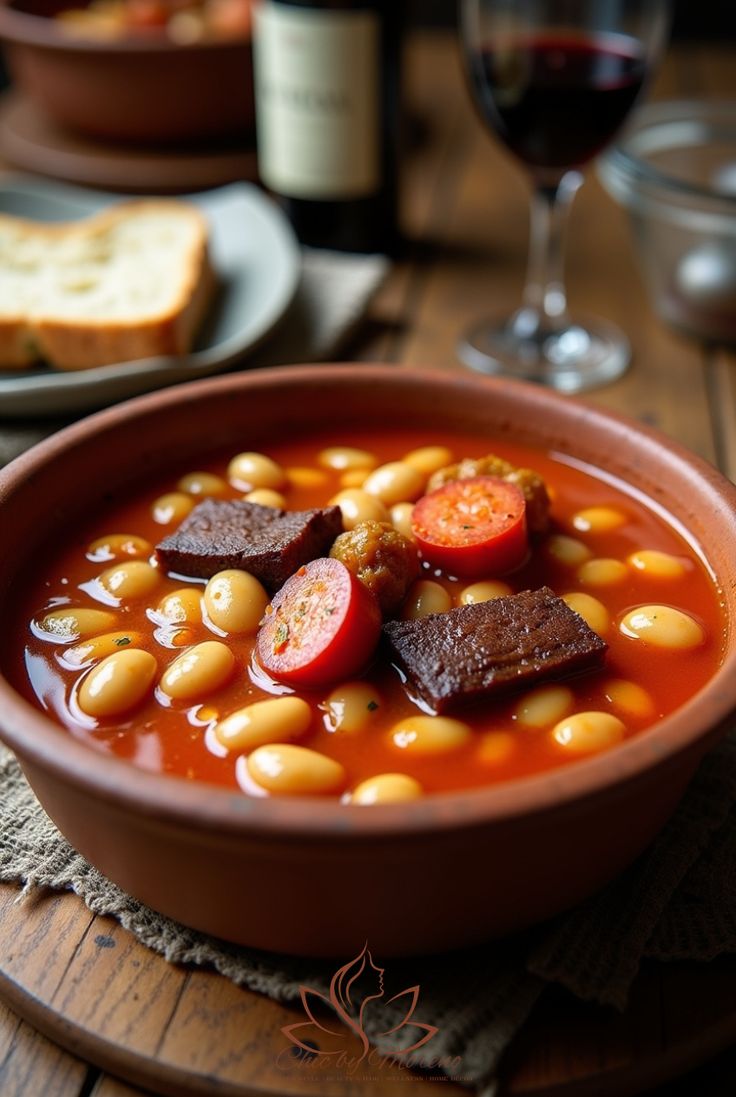 Fabada Asturiana (Asturian Bean Stew)