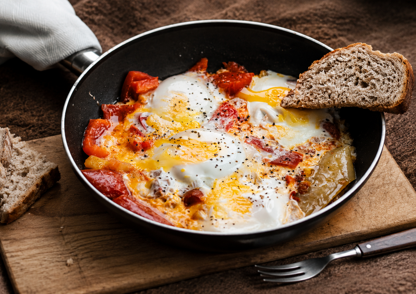 Pan Eggs Breakfast (Kai Grata)