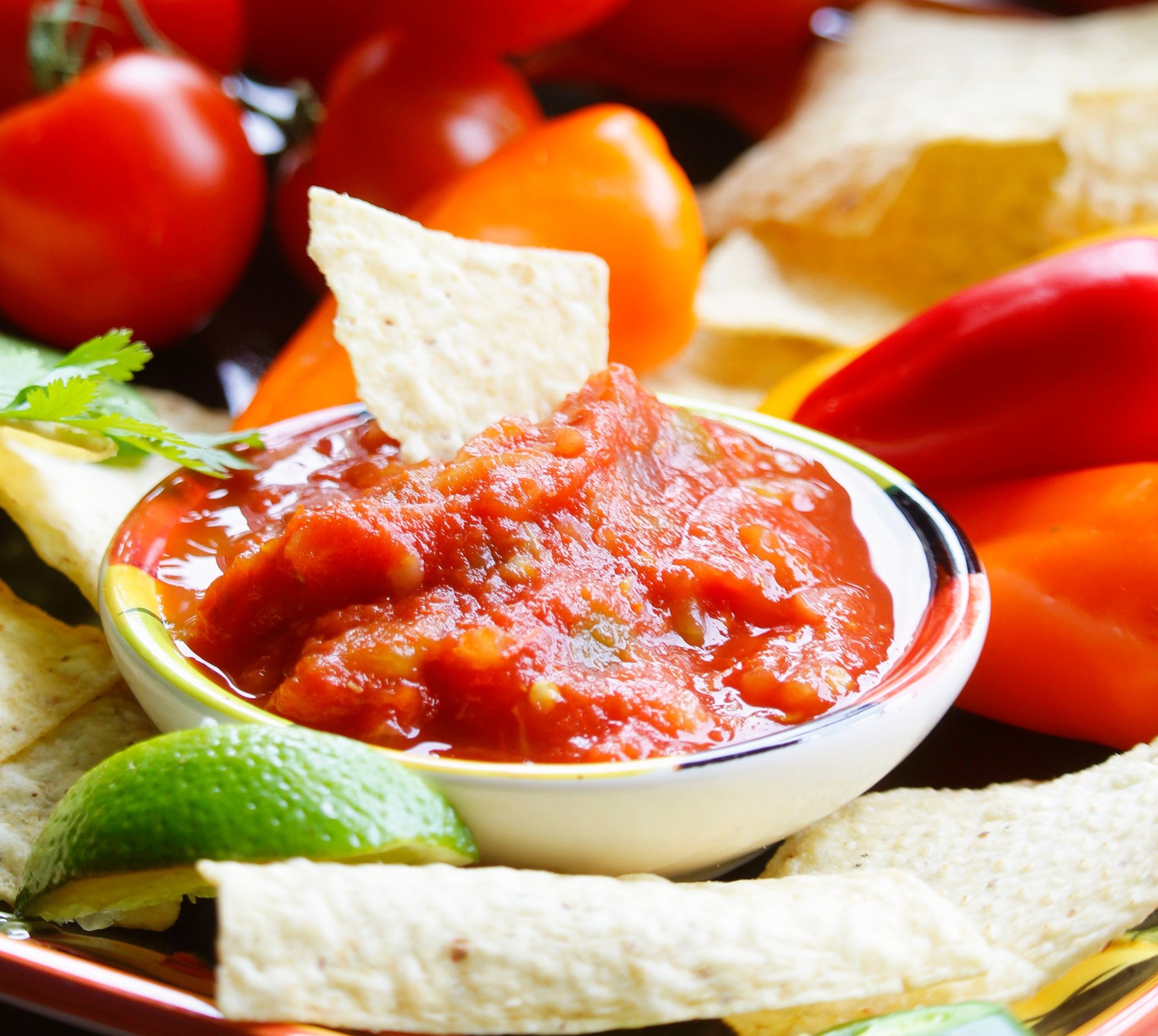 Ezme Salatasi (Turkish Spicy Tomato Pepper Dip)