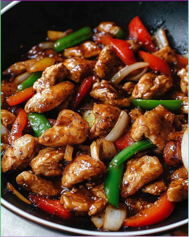 Black Pepper Chicken