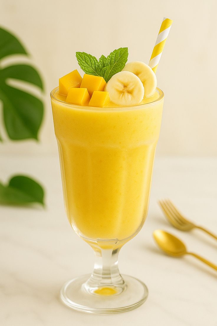 Mango Banana Milkshake