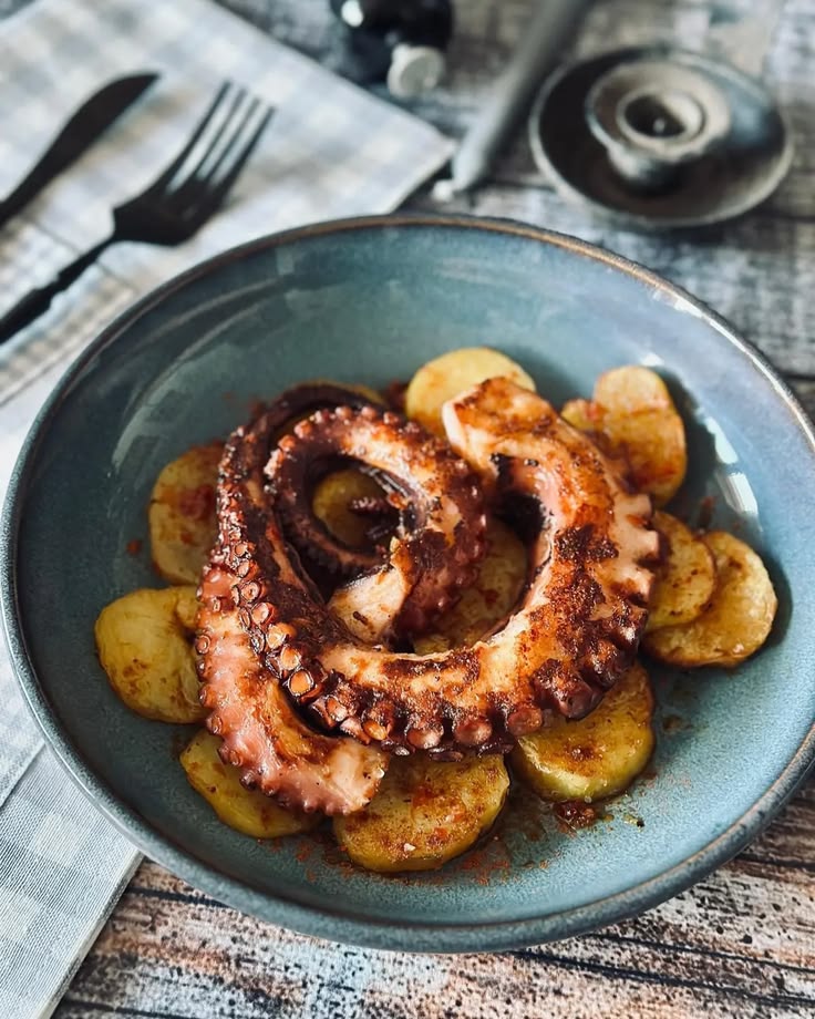 Pulpo a la Gallega (Galician Style Octopus)