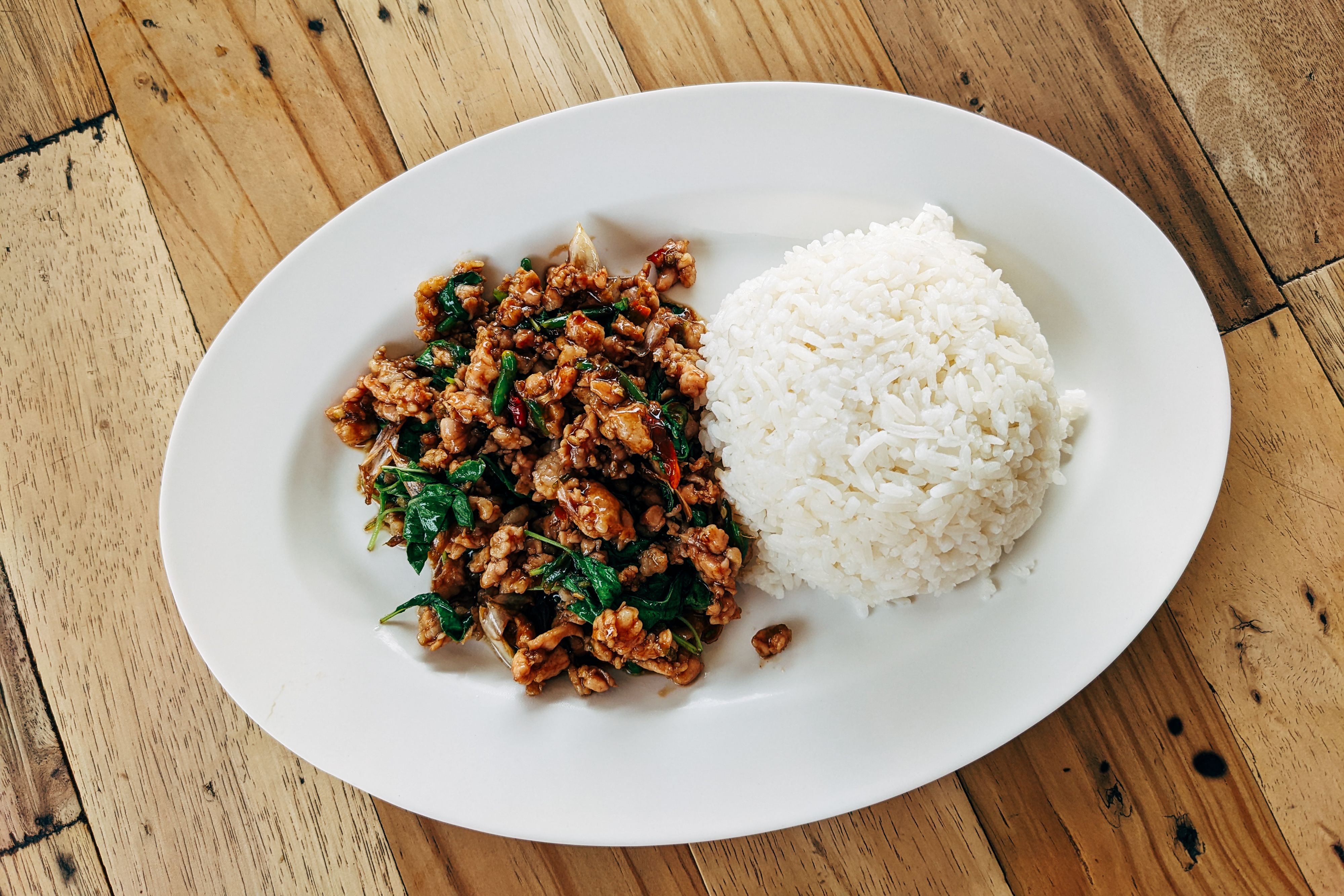 Thai Basil Chicken (Pad Krapow Gai)