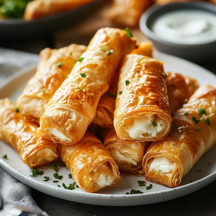 Citir Borek (Extra Crispy Cheese Borek Rolls)