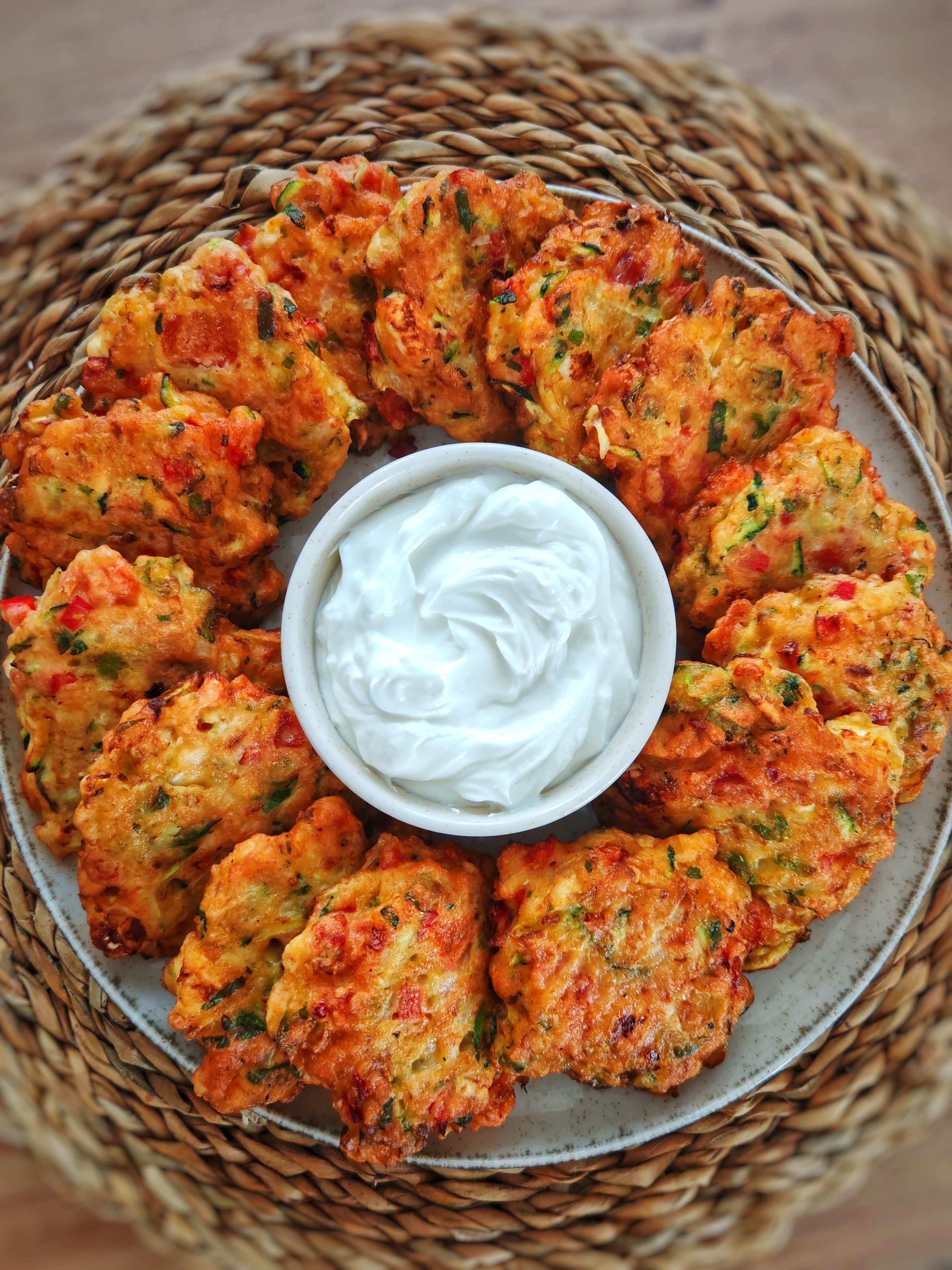 Mucver (Turkish Zucchini Fritters)