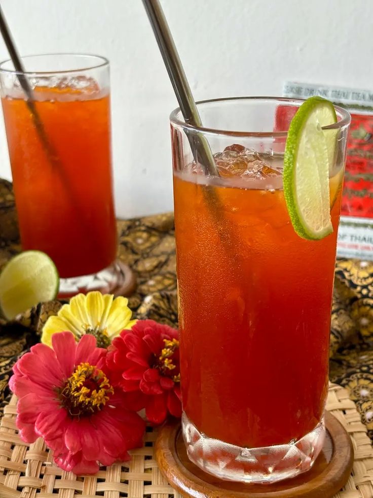 Cha Manao (Thai Lime Tea)