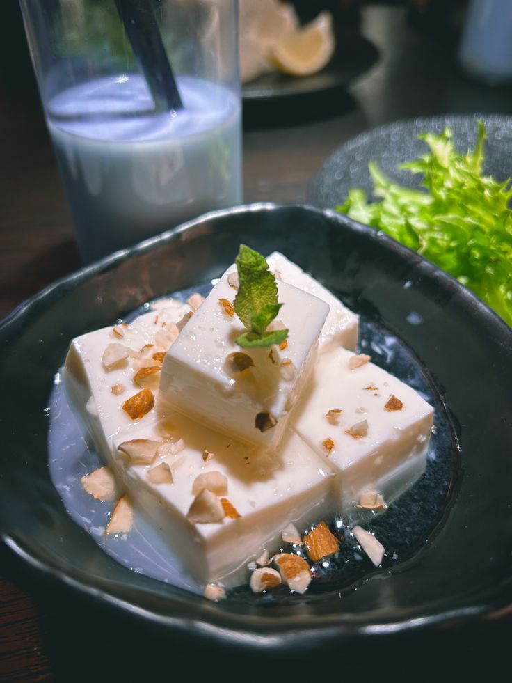 Chinese Almond Tofu (Xing Ren Doufu)