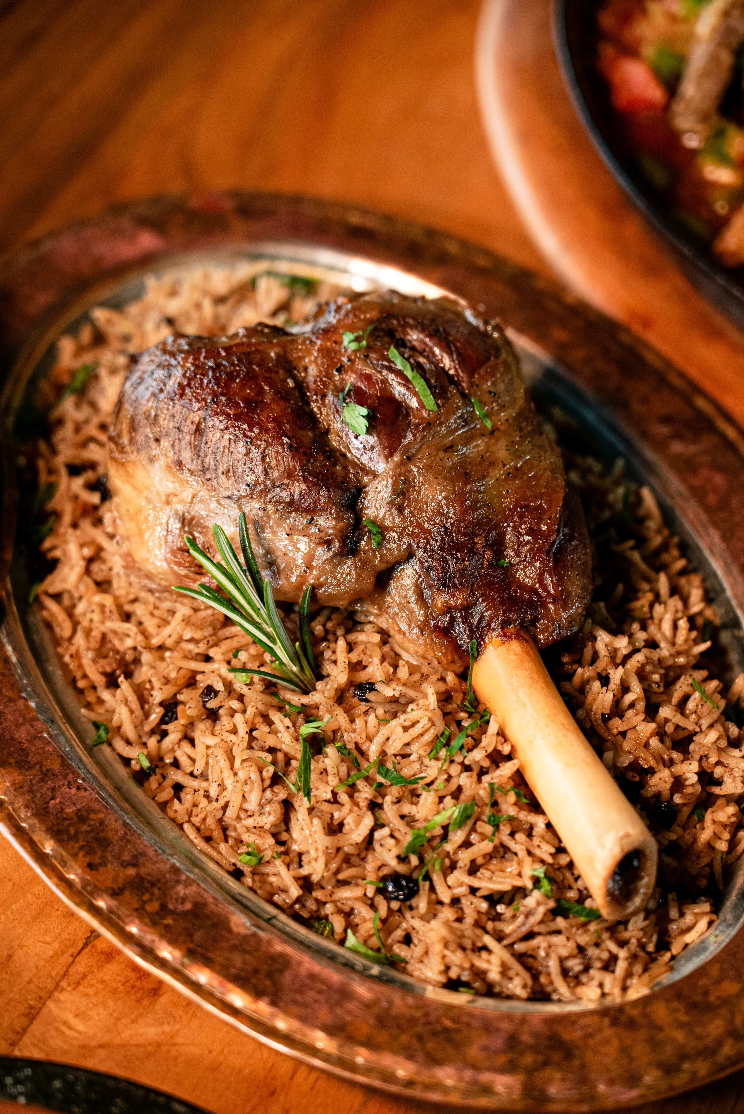 Arabic Style Roast Lamb Leg