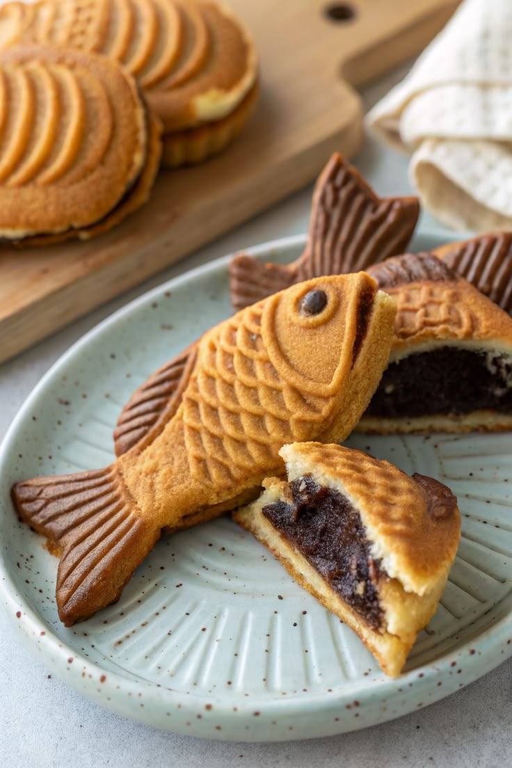 Taiyaki (Fish-Shaped Cake)