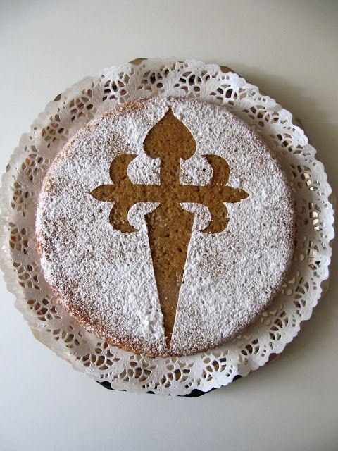 Tarta de Santiago (Galician Almond Cake)