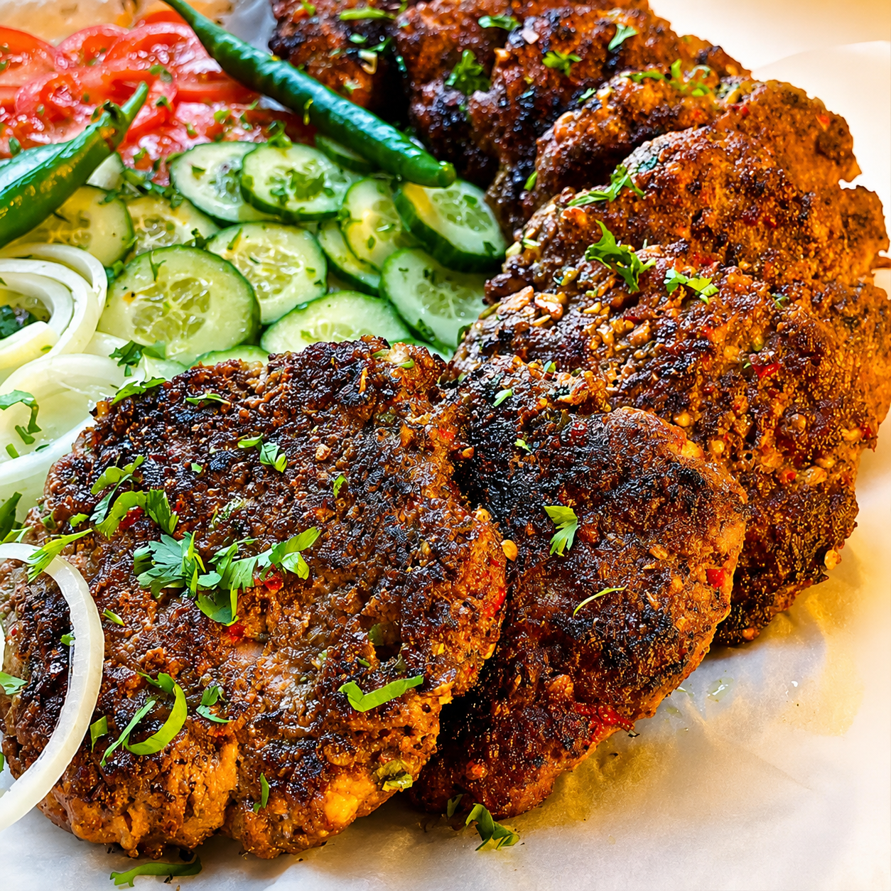 Chapli Kabab
