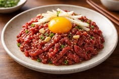 Korean Steak Tartare