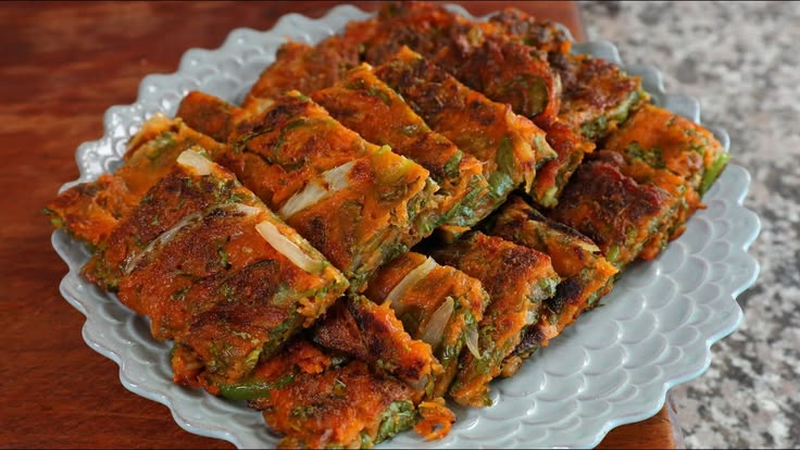 Stuffed Perilla Leaves (Kkaennip Jeon)